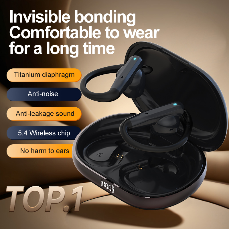Earbuds Charging Case - Nouveaux écouteurs TWS à double micro