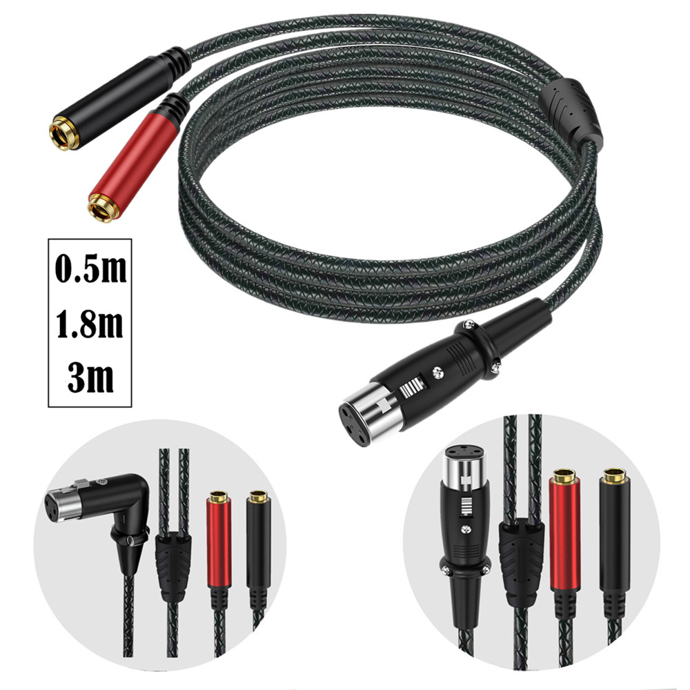 Earphone Splitter Jack - Câble répartiteur audio Y 3 broches