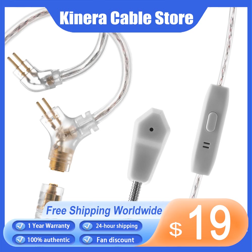 Wired Earphone Mic - Nouveau câble de mise à niveau