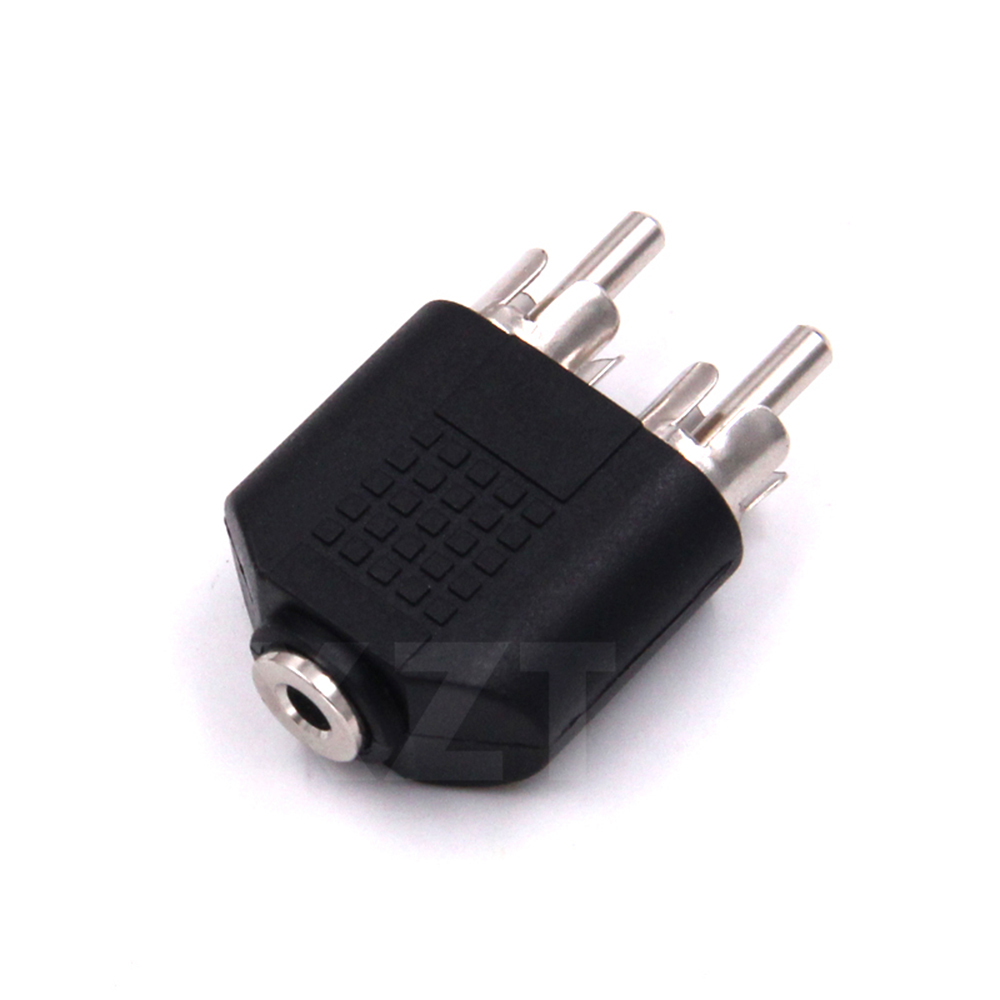 Earphone Splitter Jack - Adaptateur stéréo mâle vers 2 RCA