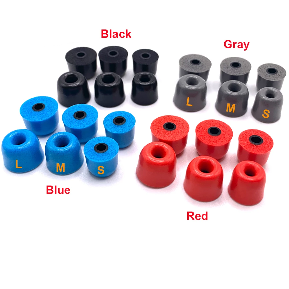 Earphone Foam Tip - 20 paires d'embouts d'oreille en mousse