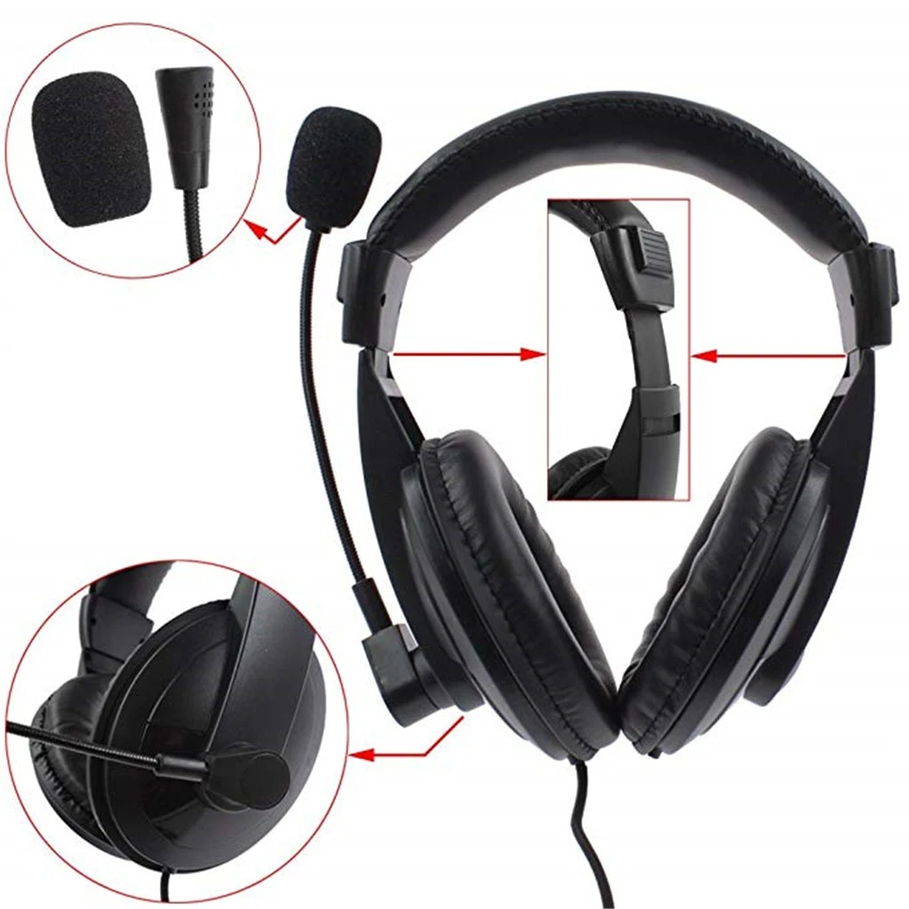 Wired Earphone Mic - Écouteurs aériens professionnels antibruit avec Microphone
