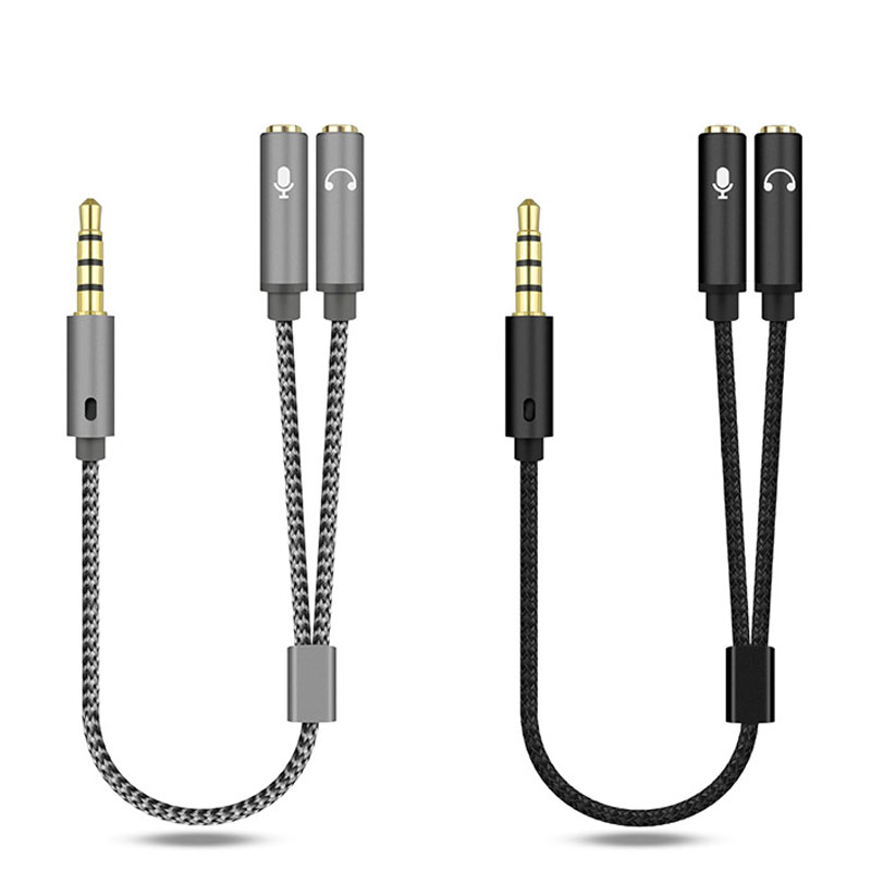 Earphone Splitter Jack - Répartiteur Audio 3.5mm, prise Y 1