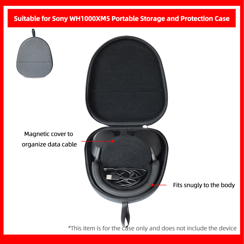 Étui de transport rigide, étui - Headphone Case Hard avis et prix