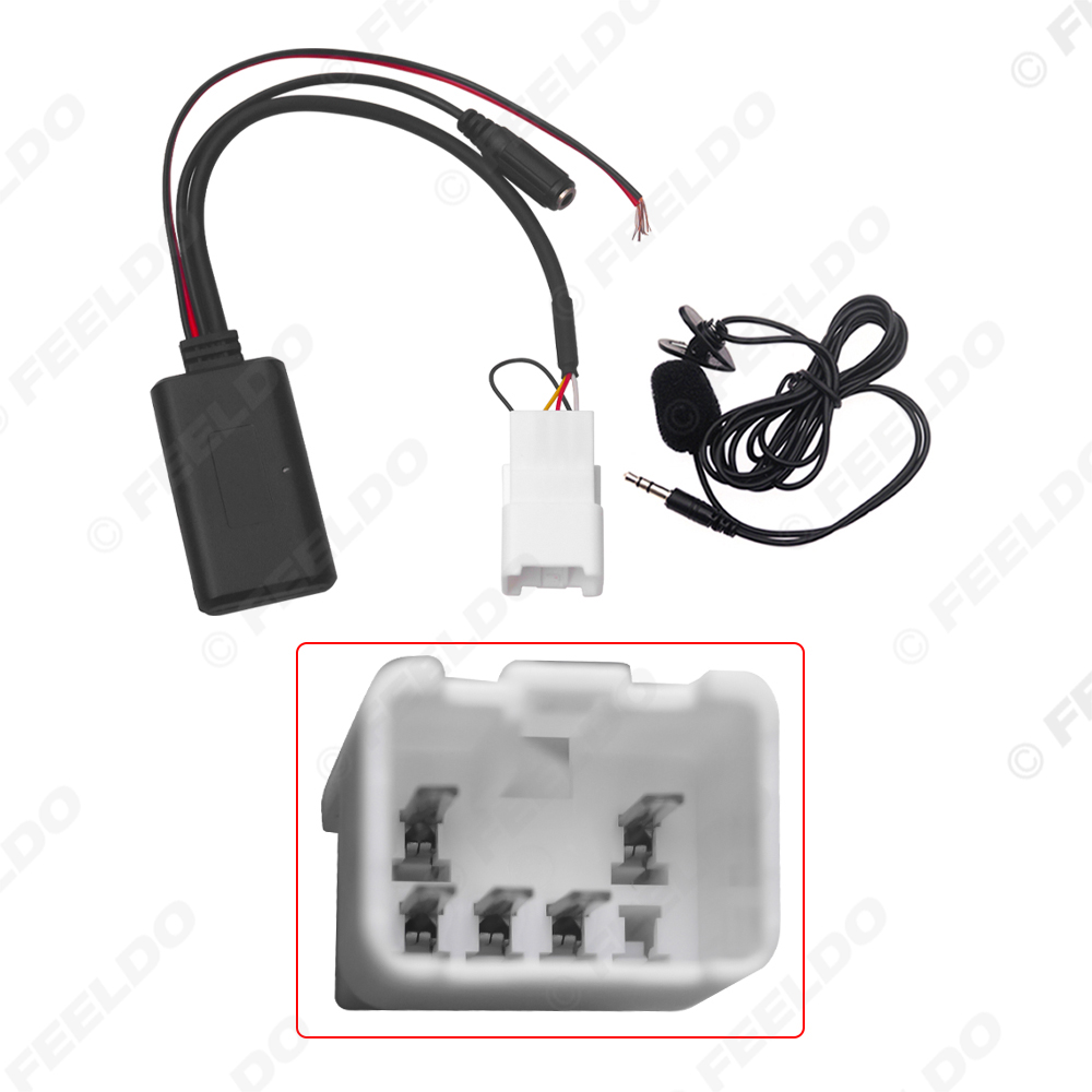 FEELDO 1PC voiture 5Pin sans f - Bluetooth Adapter Receiver avis et prix