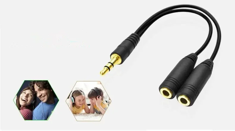 Répartiteur de casque, câble d - Earphone Splitter Jack avis et prix