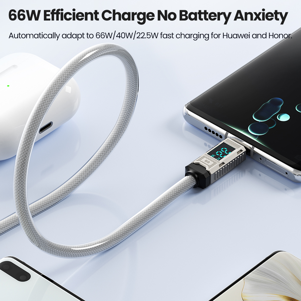 Toocki PD 66W USB C câble 6A a - Usb C Earphone avis et prix