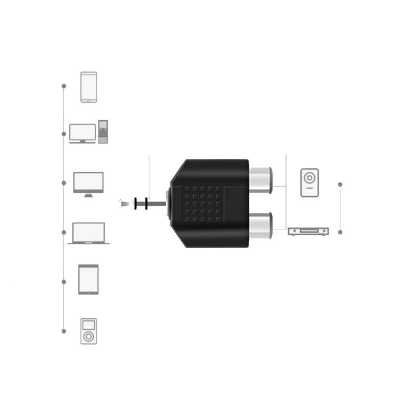Adaptateur de câble audio 3,5  - Earphone Splitter Jack avis et prix