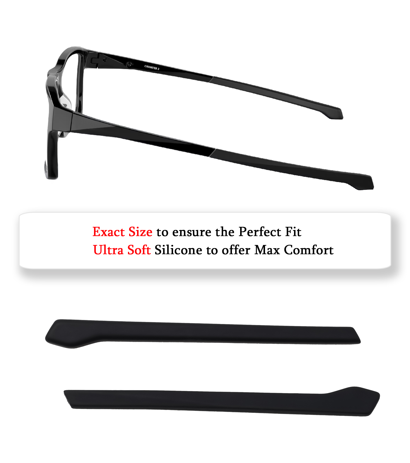 Embouts de branches antidérapa - Silicone Ear Tip Replacement avis et prix