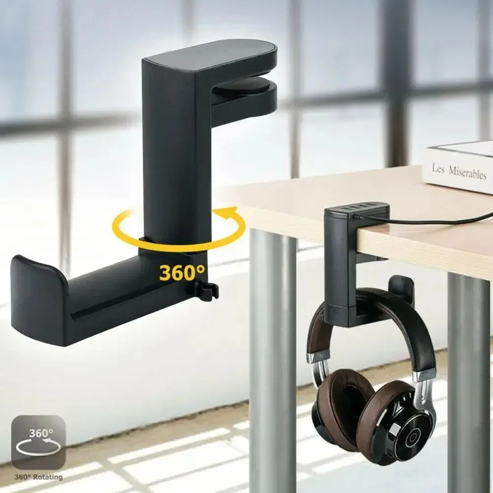360 °   Support de casque rota - Headphone Stand Desk avis et prix