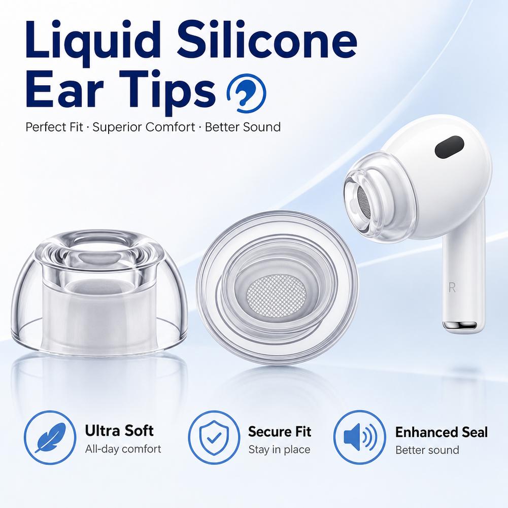 Embouts en silicone pour AirPo - Silicone Ear Tip Replacement avis et prix