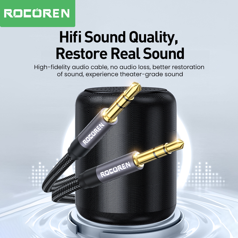 Rocoren 3.5mm Jack câble Audio - Cable Extension 3.5 avis et prix