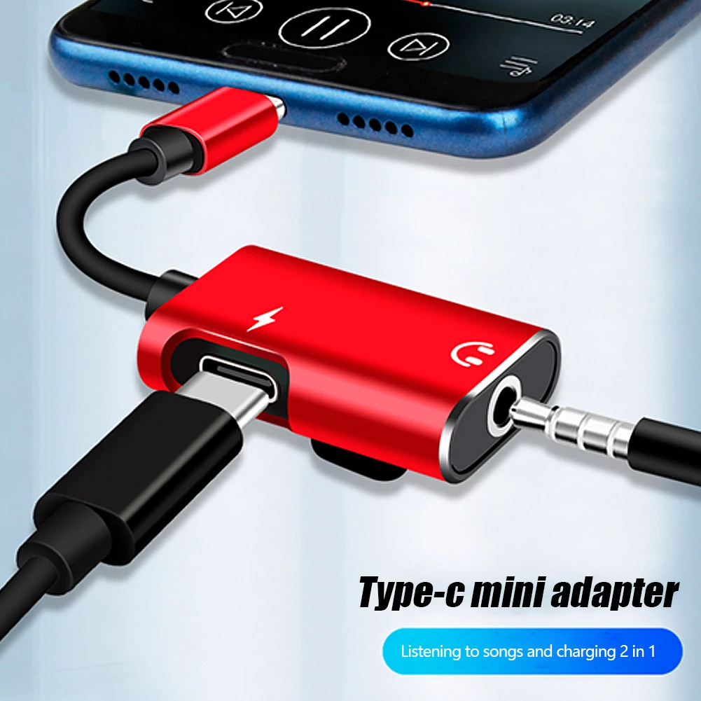 Adaptateur USB-C 2 en 1 vers p - Earphone Splitter Jack avis et prix