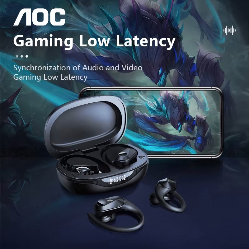 Casque de sport sans fil AOC B - Wired Earphone Mic avis et prix