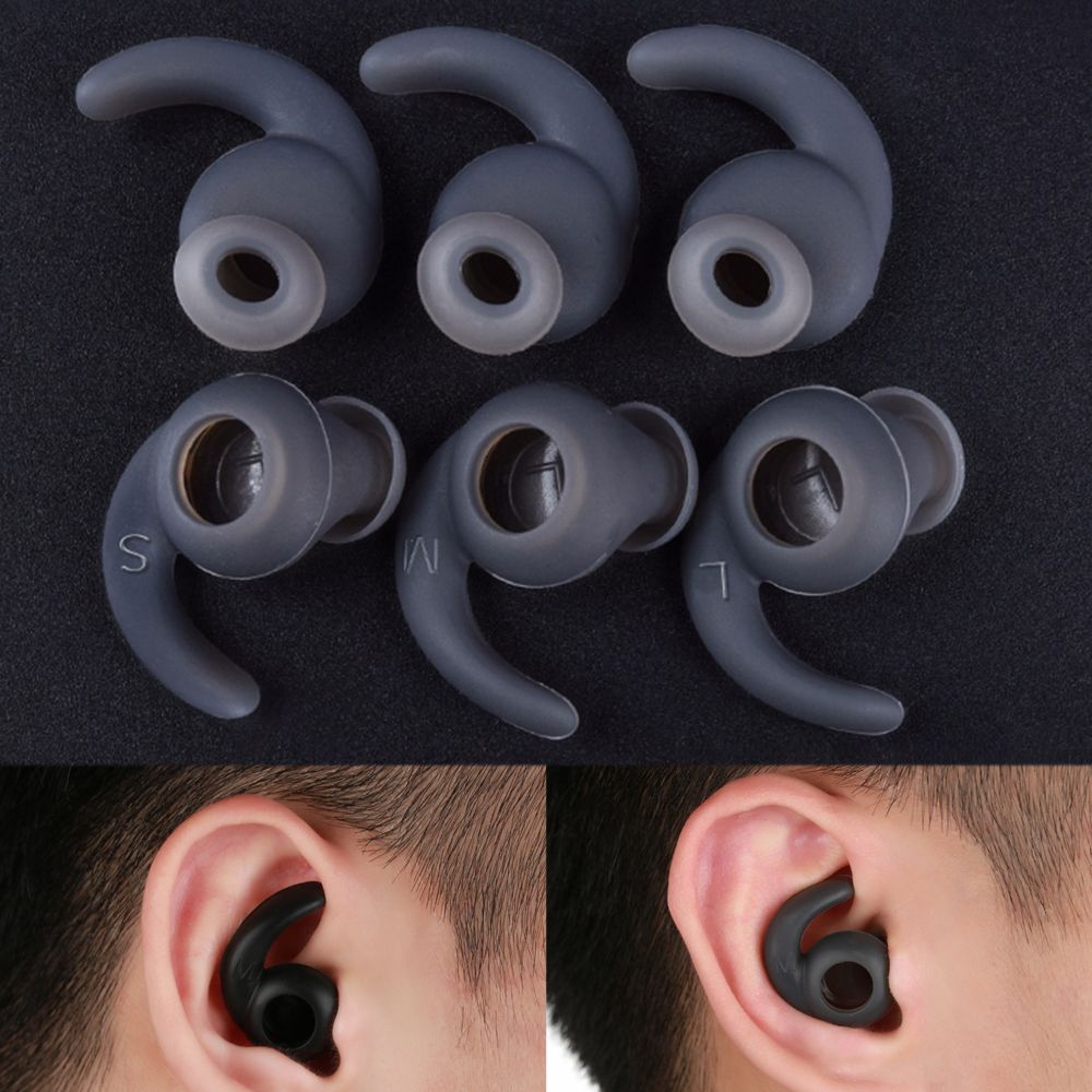3 paires de écouteurs intra-au - Sports Earphone Hook avis et prix