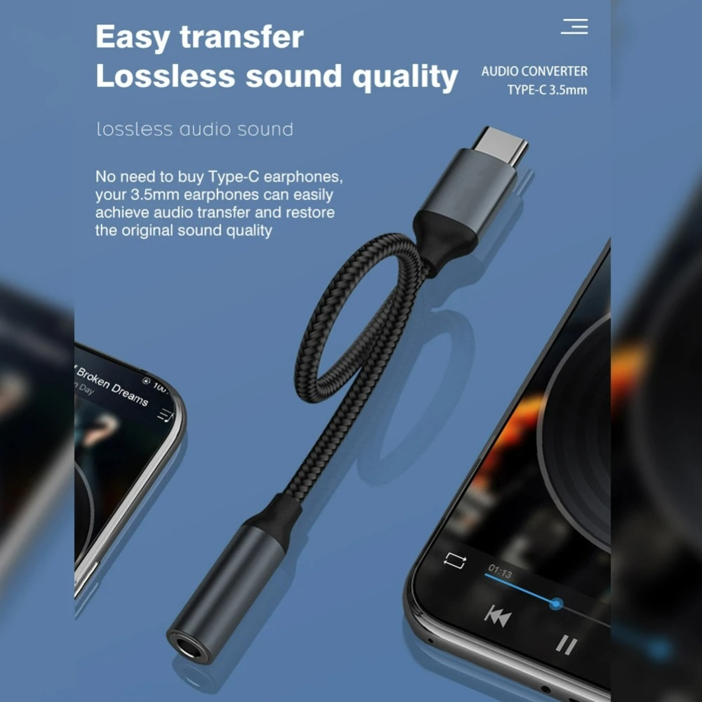 Adaptateur audio USB Type C ve - Audiophile Headphone Wired avis et prix