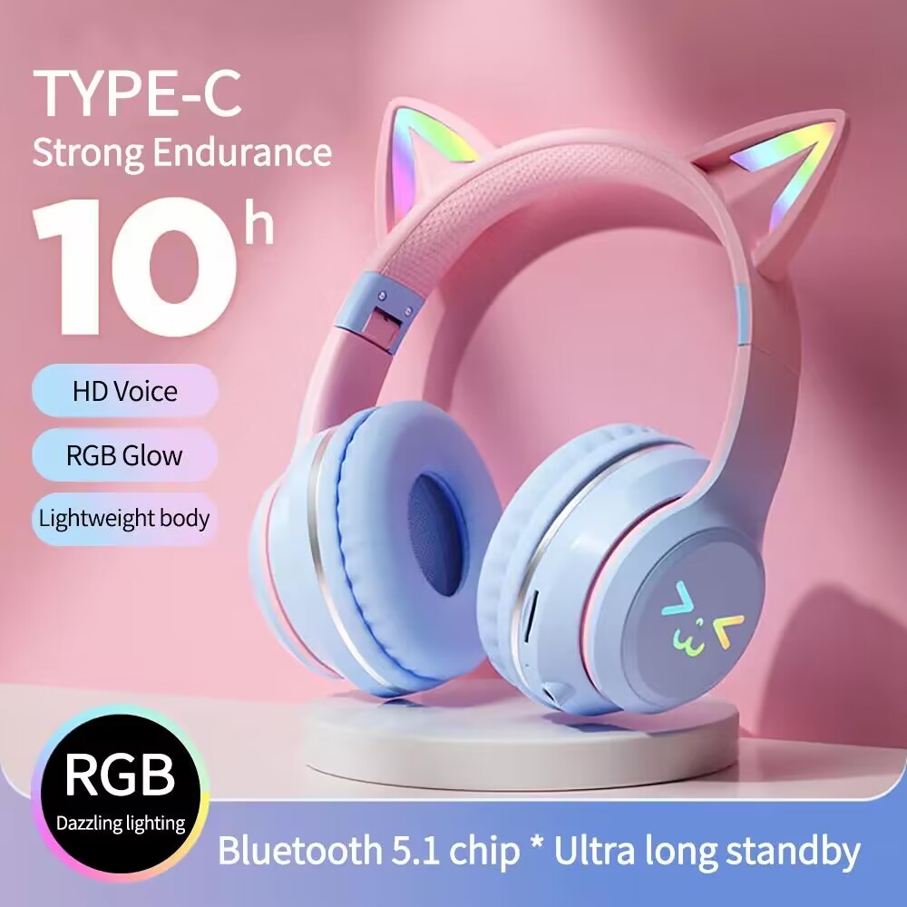 Rvb lueur écouteurs sans fil é - Gaming Headset Rgb avis et prix
