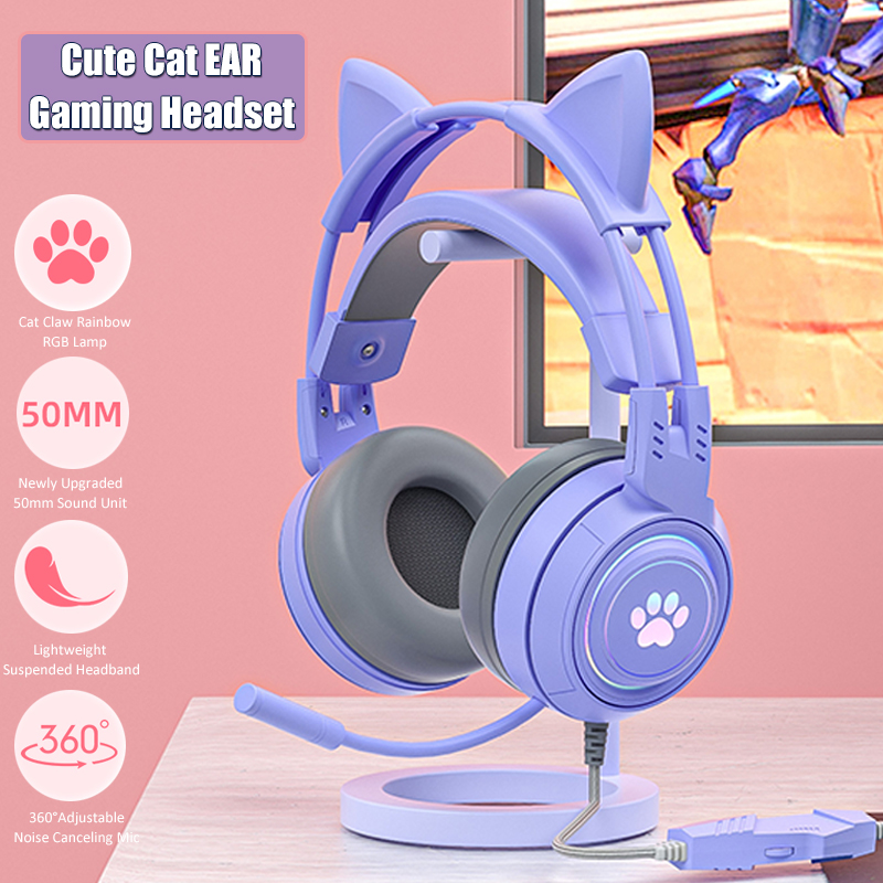 Casque de jeu d'oreille de cha - Gaming Headset Rgb avis et prix