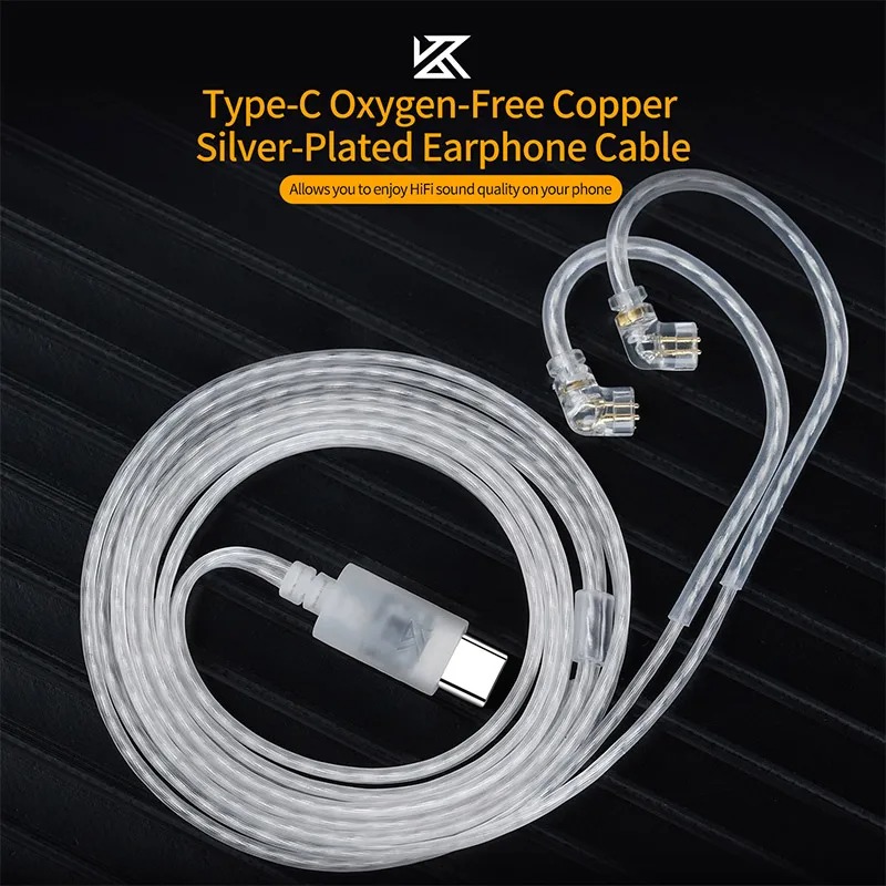 KZ écouteurs type-c 2 broches  - Wired Earphone Mic avis et prix
