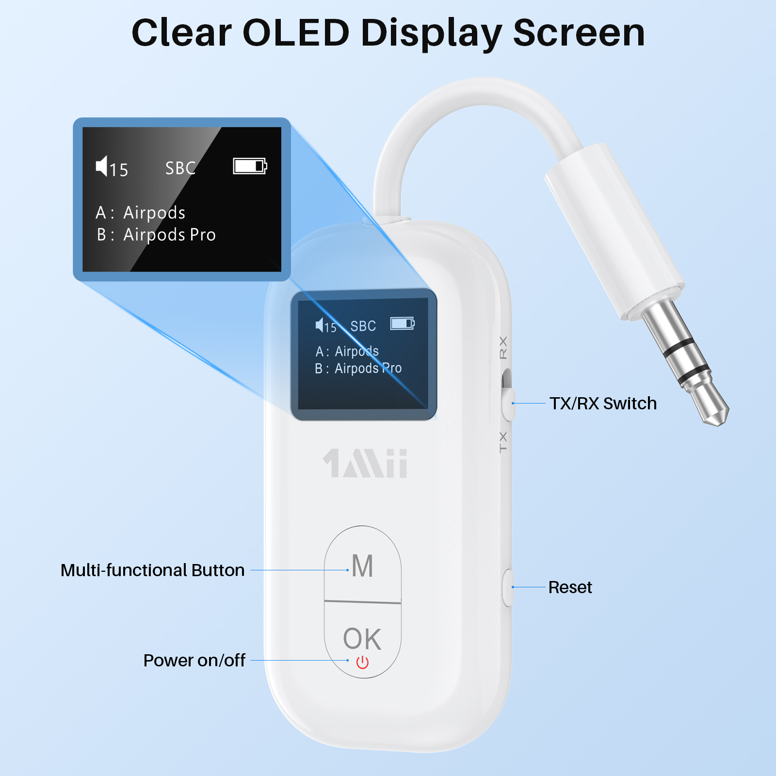 Adaptateur Bluetooth 3,5 mm 1M - Bluetooth Adapter Receiver avis et prix